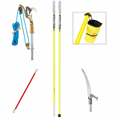 Jameson JE-6PKG-7 JE Kit: Pruner, Pole Saw, Poles 815963018562