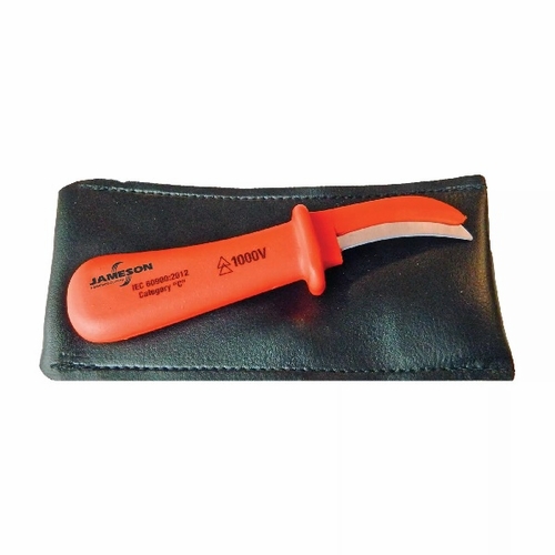 JAMESON JT-CT-01830 1000V INSULATED CABLE JOINTERS CORING KNIFE 810841030988
