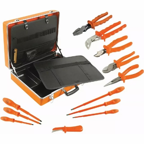 JAMESON JT-KT-00008 1000V INSULATED GENERAL UTILITY TOOL KIT, 12-PIECE 810841031176