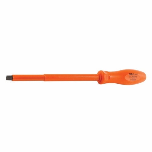 JAMESON JT-SD-01970 1000V  INSULATED ENGINEER SCREWDRIVER,  3/8 IN.  x 10 IN.  810841031756