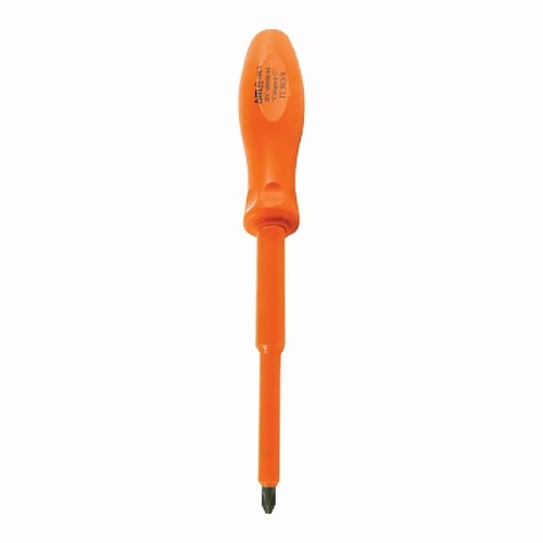 JAMESON JT-SD-01980 1000V INSULATED POZIDRIVE SCREWDRIVER, No. 1 x 5 IN.  810841034870