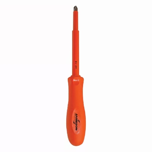 JAMESON JT-SD-02005 1000V INSULATED PHILLIPS SCREWDRIVER, No. 0 x 3 IN. 810841031763