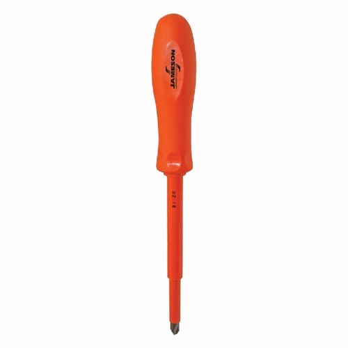 JAMESON JT-SD-02030 1000V INSULATED PHILLIPS SCREWDRIVER, No. 3 x 6 IN.  810841031794