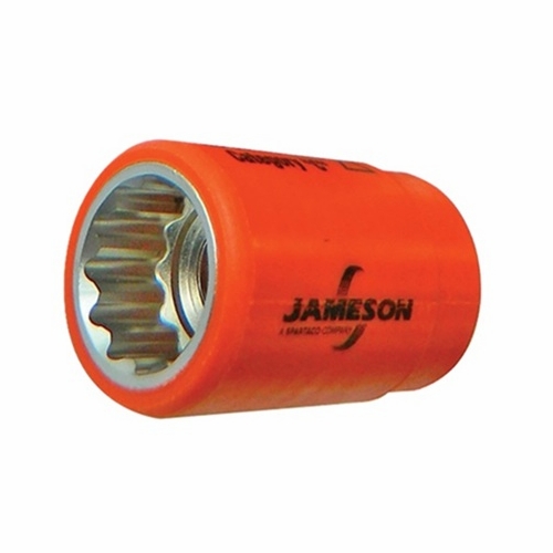 JAMESON JT-SK-01565 1000V INSULATED SOCKET, 1/2 IN. DRIVE x 5/16 IN.  810841031961