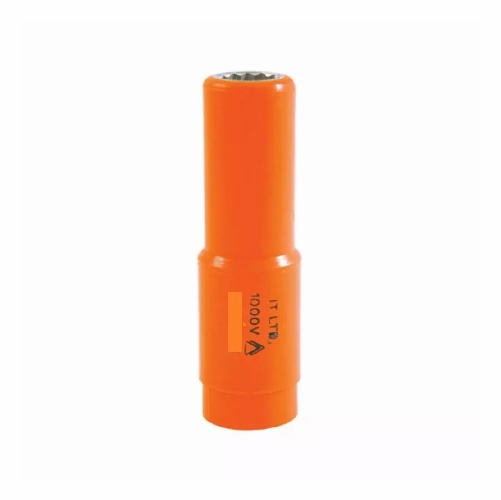 Jameson Jt-Sk-01591 1000V Insulated Deep Socket, 1/2 Inches  Drive X 1/2 Inches  810841032029