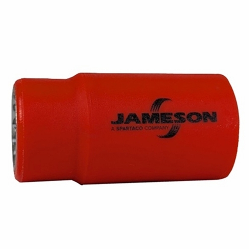 JAMESON JT-SK-01600 1000V INSULATED SOCKET, 1/2 IN. DRIVE x 9/16 IN.  810841032036