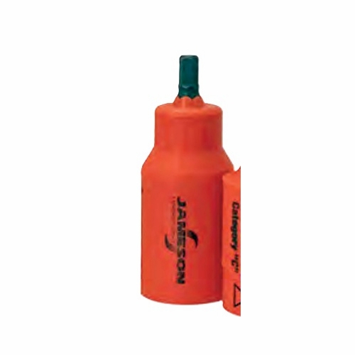 JAMESON JT-SK-02753 1000V INSULATED HEX KEY SOCKET, 3/8 IN. DRIVE x 1/8 IN. 815963010894