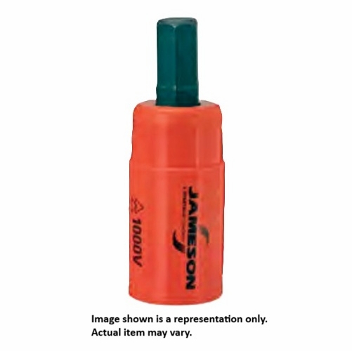 JAMESON JT-SK-02771 1000V INSULATED HEX KEY SOCKET, 1/2 in. drive x 3/16 in.  810841032456