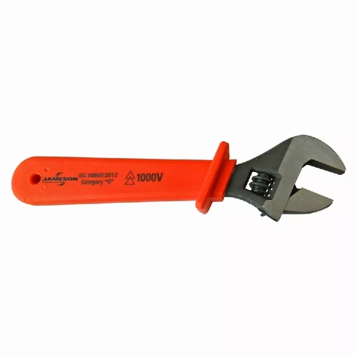 JAMESON JT-WA-03010 1000V INSULATED ADJUSTABLE WRENCH, 12 INCHES 810841032685