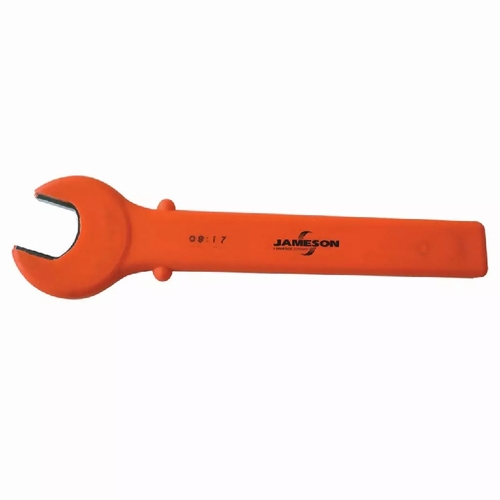 JAMESON JT-WS-00810 1000V INSULATED SINGLE OPEN-END WRENCH, 3/8 INCH 810841034825