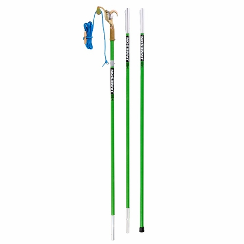 JAMESON LS-6PKG-4 JA-14 PRUNER PERMANENTLY MOUNTED ON 6 FT.  LS POLE W/MALE FERRULE ON BOTTOM, 6