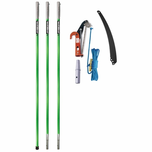 JAMESON LS-6PKG-7  PH-11 PRUNER, ADAPTER, TWO 6 FT  LS EXTENSION POLES, ONE 6 FT  LS BASE POLE, ROPE