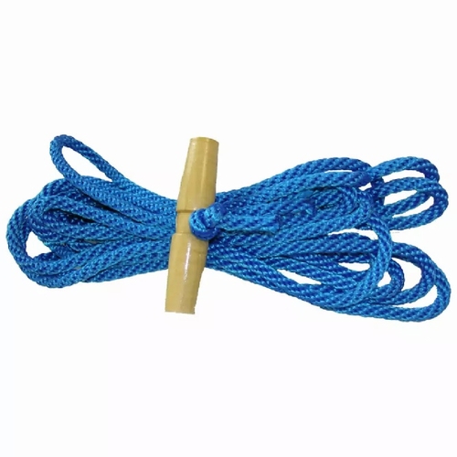 JAMESON PR-20 POLY ROPE, 20 FT. LENGTH X 5/16 INCHES DIAMETER W/ WOODEN HANDLE