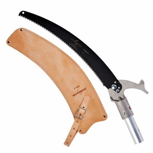JAMESON PS-2K POLE SAW WITH CASTING,  ADAPTER, 16 IN. TEFLON COATED SAW BLADE, LEATHER SCABBARD