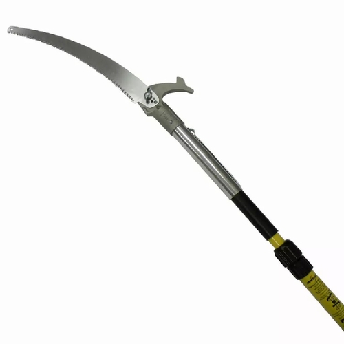 JAMESON TP-14-S 7-14 FT. DOUBLE LOCK TELESCOPING POLE W/PERMANENT MOUNT POLE SAW, 13 in. TRI-CUT BL