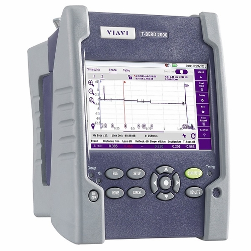 Jdsu Viavi Tberd 2000 With E4136Ma Apc 1310/1550/1625 (Not Filtered-Not Live) Sm Fcomp Repaired