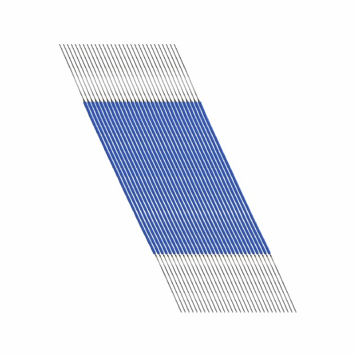 Jonard  30-B-50-030 Wire 30Awg Blue Kynar 3 Inch  50 Pcs/Pkg 811490011076