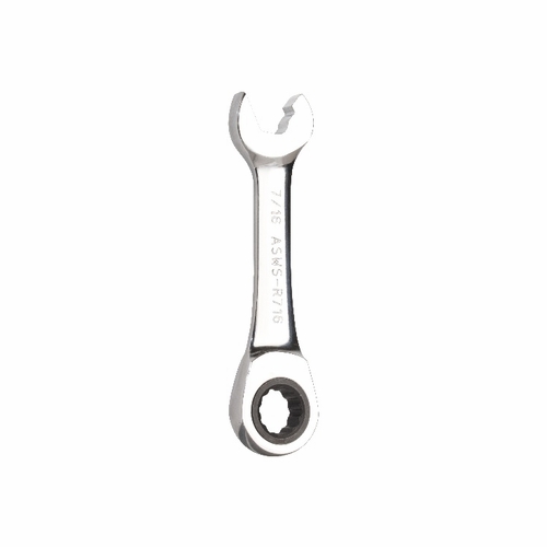 Jonard  Asws-R716 Ratcheting Speed Wrench Stubby 7/16 Inch  811490016491