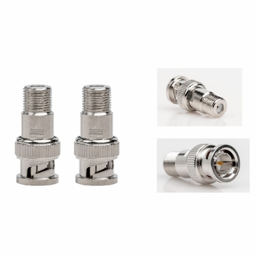 Jonard Bnc-Fm Bnc-Female To Male Adapter (Pack Of 2) 810053351680