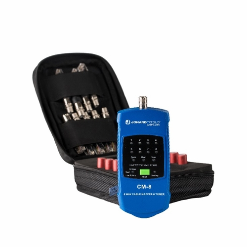 Jonard  Cm-17 Cable Mapper & Toner For Coax & Lan 811490016262