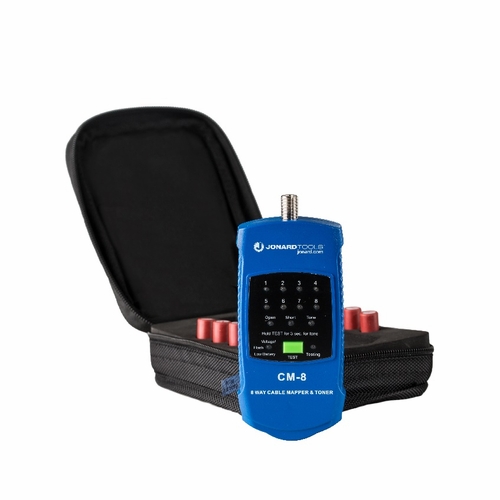 JONARD  CM-8 Cable Mapper & Toner 8 Way 811490012578
