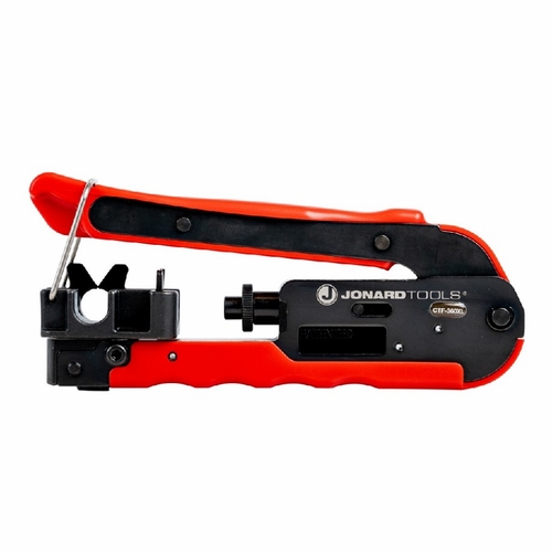 Jonard CTF-360XL 360 Compression Tool for LONG RG6 & RG11Style F Connectors