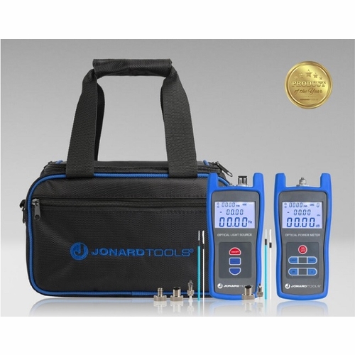 Jonard Fpl-5050 Fiber Power Meter & Optical Light Source Kit (-50 To +26 Dbm, Sm) Upc 810053350492
