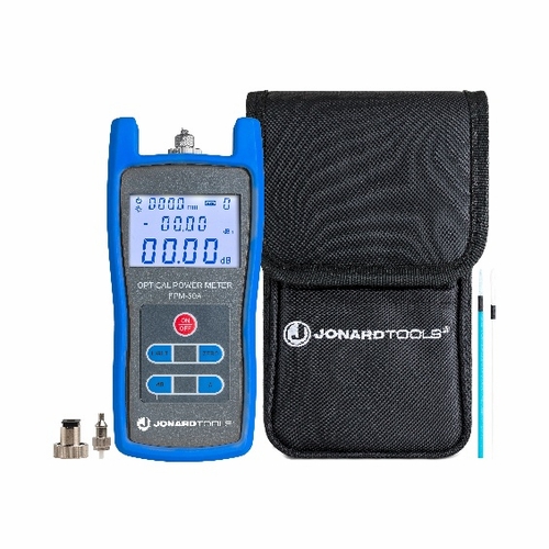 JONARD  FPM-50A Fiber Optic Power Meter With VFL-25125 LC Adapter 811490019966