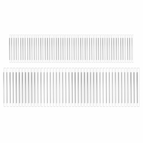 JONARD FPS-6026/100 SPARC Fiber Protective Sleeves, Heat Shrink, 60 mm x 2.6 mm, Pack of 100