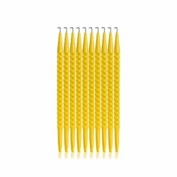 JONARD JIC-22035NT/10 Probe Pick, Yellow W/Out Shrink Tubing - Pkg of 10 811490014848