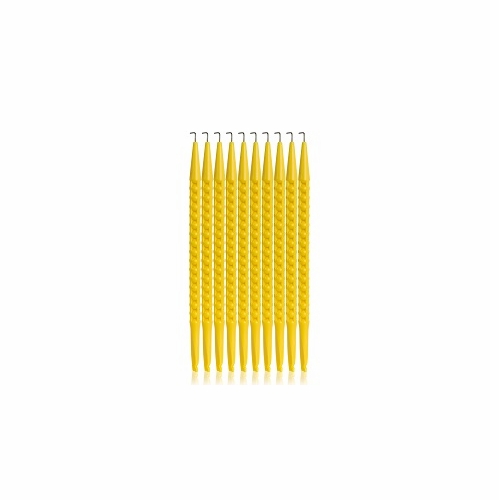 JONARD JIC-22035NT/10 Probe Pick, Yellow W/Out Shrink Tubing - Pkg of 10 811490014848