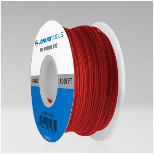 Jonard  R30R-1000 Wire 30 Awg Red 1000 Ft 811490012752