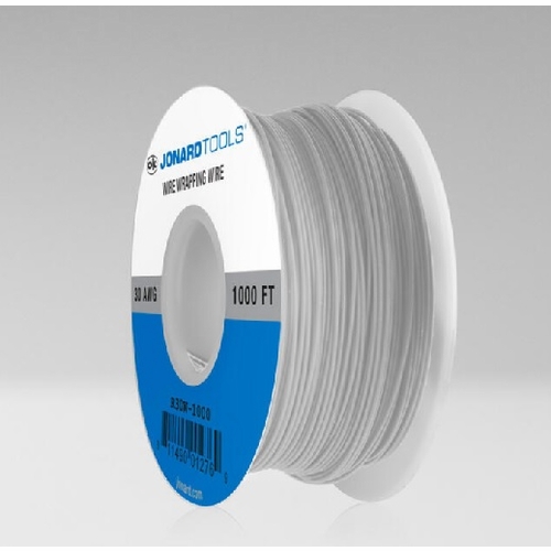 JONARD R30W-1000 Wire 30 Awg White 1000 Ft 811490012769