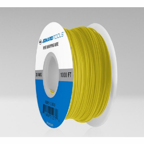 JONARD R30Y-1000 Wire 30 Awg Yellow 1000 Ft 811490012776