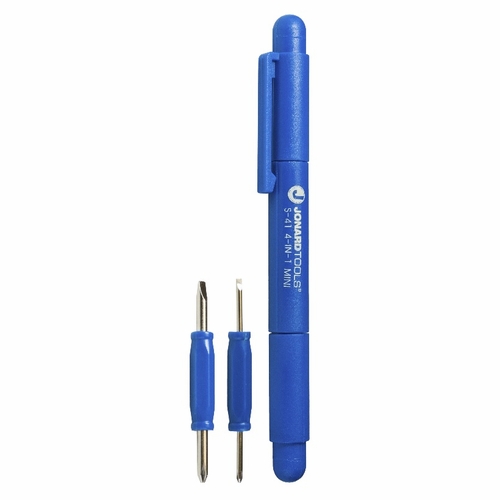 Jonard  S-41/10 Mini Screwdriver 4 In 1 (Pkg Of 10) 811490017382