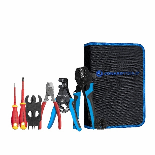Jonard  Spk-100 Solar Panel Mc3 & Mc4 Crimping Tool Kit W/ Insulated Screwdrivers 811490011526