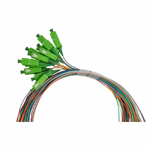 JONARD SPT-SCA3/12 Pigtail, 3m, SC/APC, G657A1, Pack of 12 Colored Fibers 810132439759