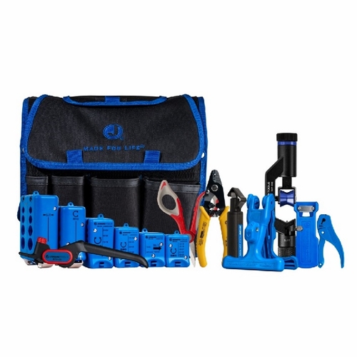 JONARD TK-107 Fiber Optic Mid Span Slit & Ring Tool Kit (1.2 mm-18.2 mm)+ UPC 810053350744