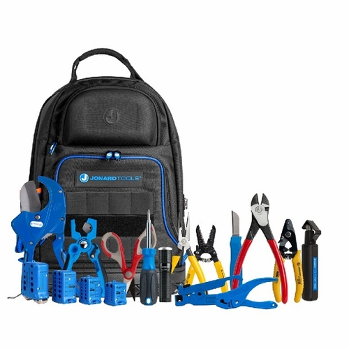 Jonard TK-179B Advanced Fiber Prep Kit in Backpack (BP-100) UPC 810053351468