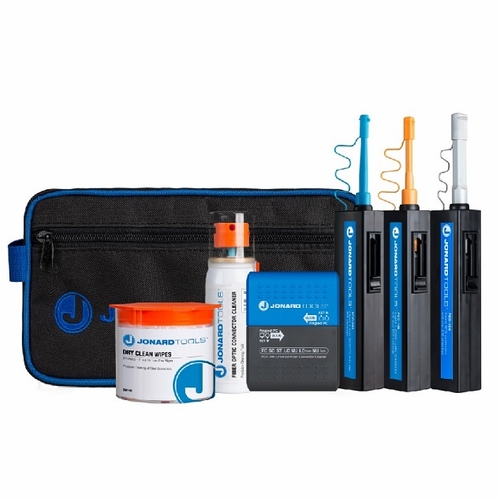 Jonard TK-287 Fiber Optic Cleaning Kit+ UPC 810053351819
