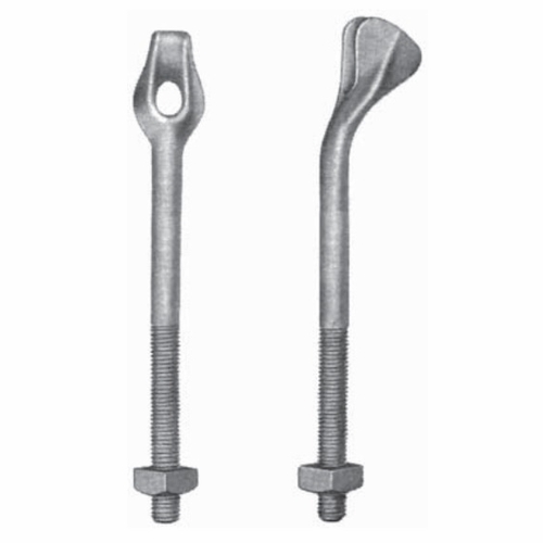 Joslyn Maclean Power Systems  J8054 5/8 Inch X16 Inch  Thimbleye Bolt Straight