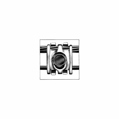 JOSLYN J8301 TIN PLATED CLAMP COMPLETELY PLATED PK/100 JUMPER CLAMP