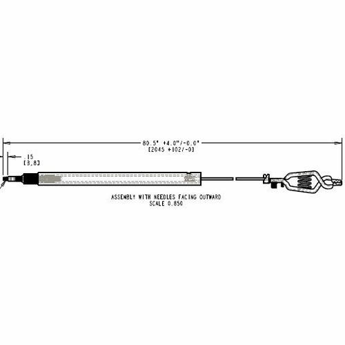 Js Popper 6491 Needle Point Test Pick (Sendback Probe)