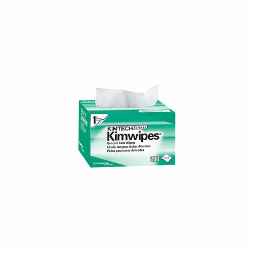 Kimwipe 34155 Fiber Optic Lint Free Wipe Box Of 280 Wipes