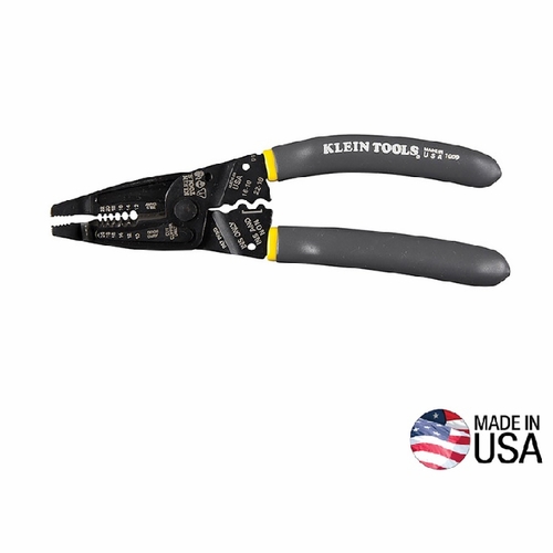 Klein 1009 Klein-Kurve Long-Nose Wire Stripper, Wire Cutter, Crimping Tool Upc 092644745096