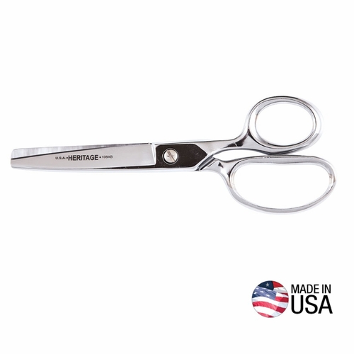 KLEIN 108XB Heritage: 7 3/4 inch Straight Trimmer, Extra Blunt Tips UPC 092644761157