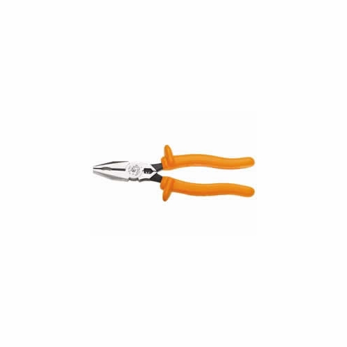 KLEIN 12098-INS Side-Cutting Pliers, Insulated, Universal, Connector Crimping 70093-4