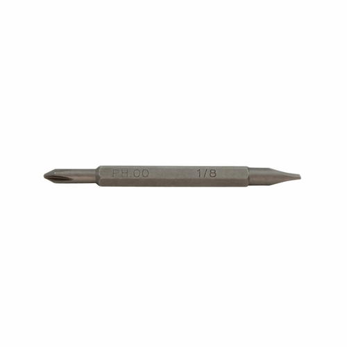 KLEIN 13392 Replacement Bits, 4-in-1 Electronics. Phillips 00, Slotted 1/8 092644139925