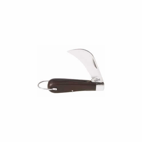 KLEIN 1550-44 Pocket Knife  Stainless Steel 2-5/8 foot  foot  (67 mm) Sheepfoot Slitting Blade 44244