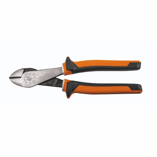 KLEIN 200048EINS Diagonal-Cutting Plier, 8 inch, Insulated, Slim Handle, Angled 72008-6 092644720086
